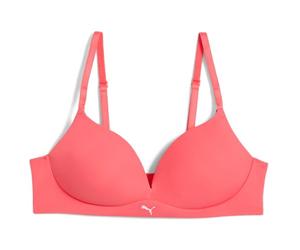 Puma Reggiseno Imbottito da Donna, Corallo, 2B