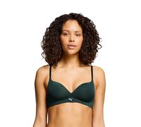 PUMA Soft Padded Reggiseno Imbottito, Green Terrain, 4A Donna