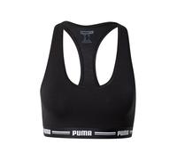 PUMA Reggiseno nero / bianco Donna PUMA 100