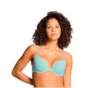 PUMA Reggiseno Push-up da Donna, Menta, 4D