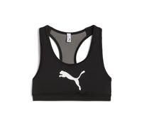 PUMA Reggiseno sportivo '4Keeps' nero / bianco Donna PUMA S