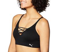 PUMA Seamless Sports Bra Reggiseno Sportivo, Opaque, Metallo, M Donna