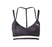 PUMA Reggiseno sportivo grigio scuro / nero / bianco Donna PUMA S