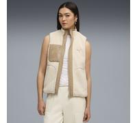 PUMA Reversible Hybrid Sherpa Vest Women, Abbigliamento, Alpine Snow, L L