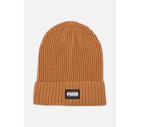 Berretto classico a coste risvoltato per donna, Marrone/Altro OSFM