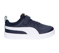 Puma Rickie AC Inf, Scarpe Unisex Bambini, Blu, Bianco (Peacoat Puma White), 35.5 EU