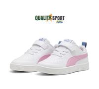 Puma Rickie Bianco Rosa Scarpe Shoes Bambino Bambina Sportive Sneakers 385836 28