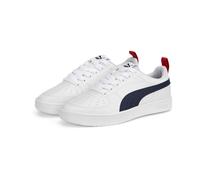 PUMA Rickie Jr, Sneakers, Multicolore White/Peacoat, 37.5 EU