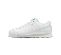 PUMA Roma, Scarpe da Ginnastica Uomo, Bianco-archivio Verde Ah23, 41 EU
