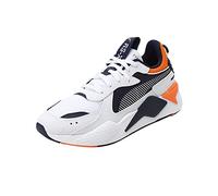 PUMA RS-X HARD DRIVE, Sneaker, da Unisex - Bambini e ragazzi, Bianco (Puma White/Peacoat), 24.5 EU