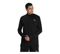 MAGLIA MANICA LUNGA 1/2 ZIP RUN FAVORITE Puma Nero