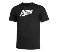 Puma Run Favorite Graphic Camicia Da Corsa Uomini-Nero