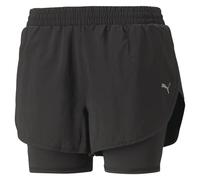 PUMA - Run Favorite Woven 2in1 3" Short, Costume a Boxer Donna