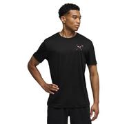 PUMA Run Illustration Graphic Camicia da Corsa Uomini Nero Black S