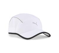 PUMA Runner Short Visor 5 Panel Cap, Accessori, Bianco, OSFA OSFA