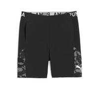 Puma - Runtrain AOP Shorts B, Pantaloncini Lavorati a Maglia Bambini e Ragazzi