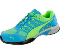 Puma Safety Donnaitscarpa Celerity Knit Blu Low Wns S1P HRO SRC Blu/Verde EUR 35