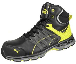 Puma Safety PU633880-43 Scarpe Antinfortunistiche, Nero/Giallo, 43
