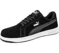 PUMA Safety Iconic Suede Black Low Scarpe Antinfortunistiche Nere, Taglia 41 Unisex-Adulto, Nero, EU