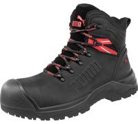 PUMA Scarpe antinfortunistiche Iron HD MID S3S da uomo con cappuccio protettivo antiscivolo, Nero , 42 EU