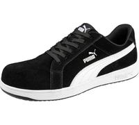 PUMA Safety Women's Iconic Suede Black Low EH Size 5.5