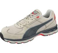 PUMA Safety VANTI Grey Low S1PS ESD FO HRO SR Scarpe antinfortunistiche da uomo, traspiranti, antiscivolo, senza metallo, in fibra di vetro, grigio., 43 EU
