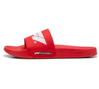 PUMA Sandali da uomo Formula 1 Leadcat 2.0 Slide, Pop Rosso-bianco Ah25, 39 EU