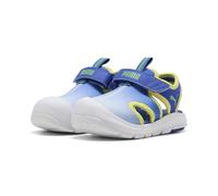 PUMA Sandali Fun Racer Come On per Bimbi ai Primi Passi 25, Royal Sapphire Green Fruit Lemon Meringue Blue Yellow
