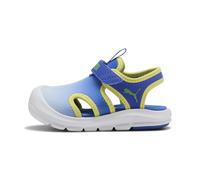PUMA Sandali Fun Racer Come On per Bimbi ai Primi Passi 23, Royal Sapphire Green Fruit Lemon Meringue Blue Yellow