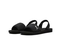 PUMA Sandy Playa Slide Sandal, nero bianco, 38, Nero (Puma Black), bianco (Puma White), 38 EU