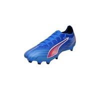 PUMA Scarpa da Calcio Unisex 6 Match FG/AG, Blu Ultra Blu Bianco-Rosso incandescente, Numero 40, Ultra Blue PUMA White Glowing Red, 40.5 EU