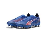PUMA Scarpa da Calcio Unisex 6 Match MXSG, Blu Ultra Blu Bianco-Rosso incandescente, 42, Ultra Blue PUMA White Glowing Red, 43 EU