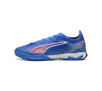 PUMA Scarpa da Calcio Unisex 6 Match TT, Blu Ultra Blu Bianco-Rosso incandescente, 42, Ultra Blue PUMA White Glowing Red, 44 EU