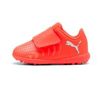 PUMA Scarpa da Calcio Unisex Baby Future 9 Play TT V Inf, Rosso incandescente Bianco Nero, Taglia 42, Glowing Red PUMA White PUMA Black, 9 UK