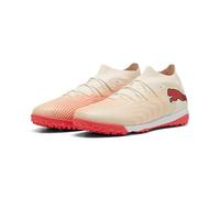 Puma Scarpa da Calcio Unisex Future 9 Match TT, SUGARED Almond White-Ultra Red Black, Taglia 38