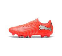 PUMA Scarpa da Calcio Unisex Future 9 Play FG/AG, Rosso Brillante, Bianco, Nero, Argento, 42, Glowing Red PUMA White PUMA Black PUMA Silver, 45 EU
