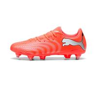 PUMA Scarpa da Calcio Unisex Future 9 Play MXSG, Rosso Brillante, Bianco, Nero, Argento, Numero 42, Glowing Red PUMA White PUMA Black PUMA Silver, 44.5 EU
