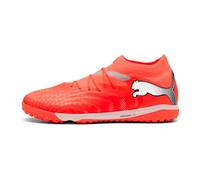 PUMA Scarpa da Calcio Unisex Future 9 PRO Cage, Rosso Brillante, Bianco, Nero, Argento, Taglia 42, Glowing Red PUMA White PUMA Black PUMA Silver, 48.5 EU