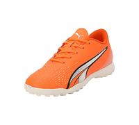 PUMA Scarpa da calcio unisex per bambini Ultra Play Tt Jr, Ultra Arancia Puma Bianca Blu Glimmer, 48.5 EU
