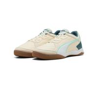 PUMA Scarpa da Calcio Unisex Pressing IV, SUGARED Almond White-Emerald Ice-Mint Jelly Black, Taglia 42, Sugared Almond PUMA White Emerald Ice Mint Jelly PUMA Black, 48.5 EU