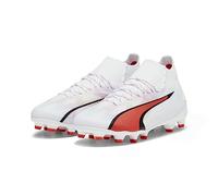 PUMA Ultra PRO Fg/AG Jr, Scarpe da Calcio, Bianca Nero Fuoco Orchidea, 38 EU