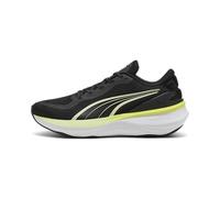 Puma Scarpa da Corsa Unisex SCEND PRO 2, Nero-Mela Spritz-Lux Lime, 38, Puma Spritz Lux Lime Mela Nera, 38 EU