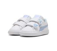 Puma Scarpa da Ginnastica Smash 3.0 V Inf da Bambina, Colore: Bianco-Haute Tropicale, Taglia 36, Puma Bianco Haute Tropic, 6 UK Child