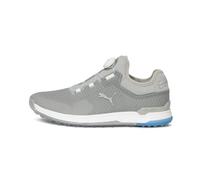 PUMA Scarpa da Golf Proadapt Alphacat Disc da Uomo, Grattacielo Argento/Ibiza Blu, 42 EU