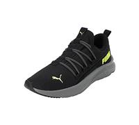 PUMA Scarpa da Running Softride One4all da Uomo 48.5 Black Castlerock Lime Squeeze Gray Yellow