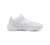 PUMA Scarpe da pallamano Accelerate 4 per ragazzi, Scarpe, Bianco/Silver, 35.5 35.5