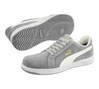 PUMA Scarpe Antinfortunistiche ICONIC SUEDE GREY LOW Pelle Anti-scivolo S1PL ESD