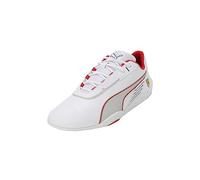 Puma Scarpe casual unisex Ferrari R-cat Machina per adulti, Bianco-Bianco, 42 EU