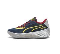 PUMA Scarpe da basket All-Pro NITRO™ Polar Express, Scarpe, Club Navy/Intense Rosso/Oroen Fog, 42.5 42.5