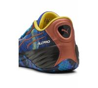 PUMA Scarpe da basket All-Pro Nitro SQD Dylan Exhibit Unisex, Vivid Blue Tropical, 42.5 EU